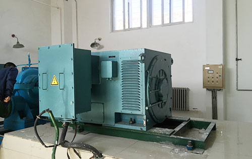 YKK560-8某水电站工程主水泵使用我公司高压电机